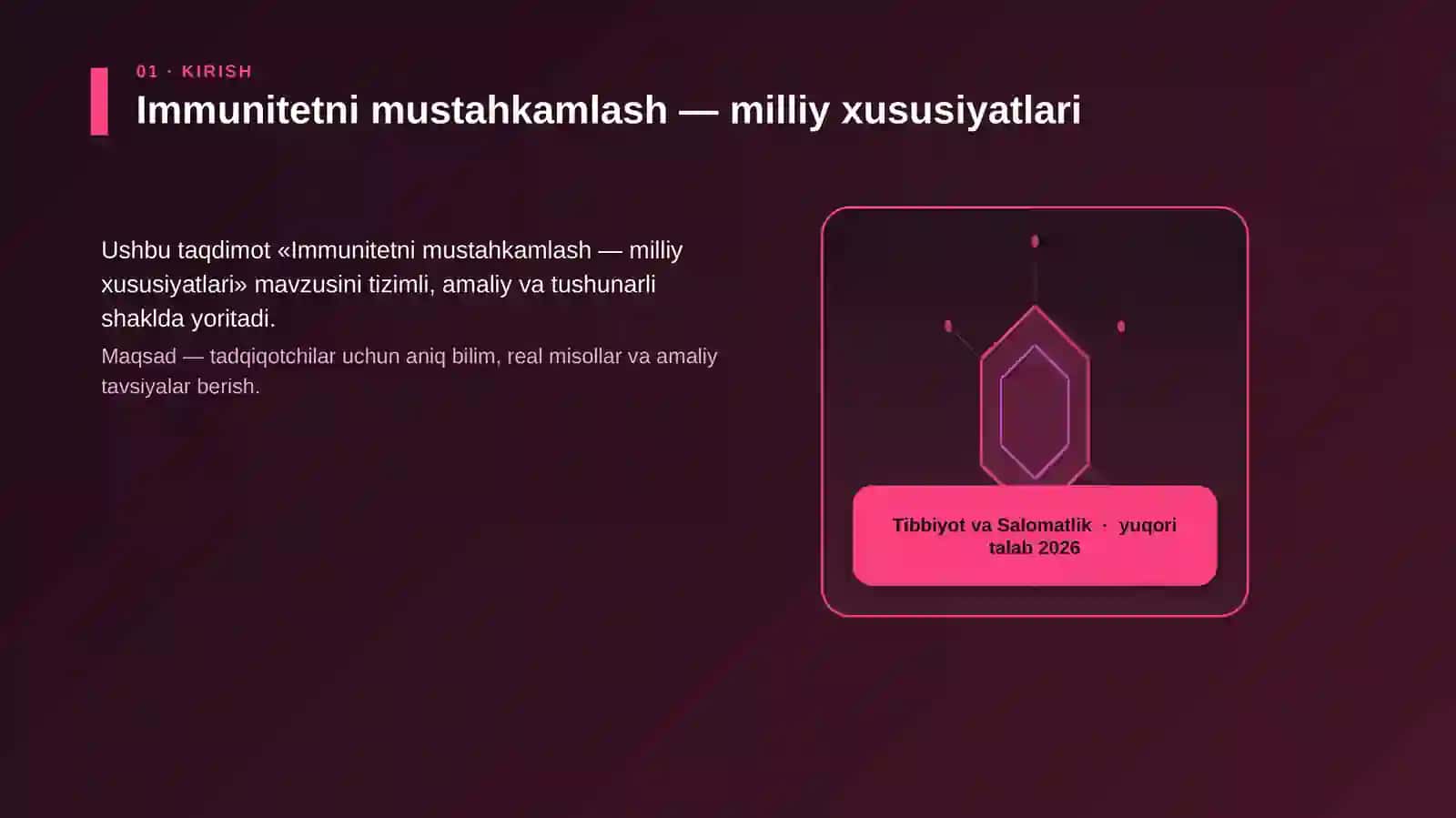 Immunitetni mustahkamlash — milliy xususiyatlari 3
