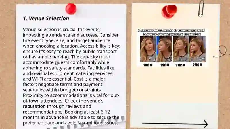 Venue Selection 3