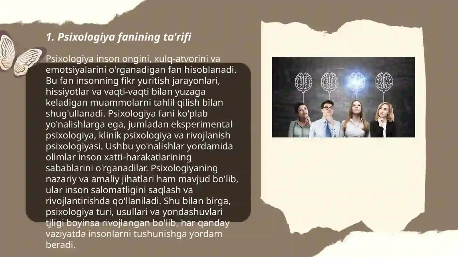 Psixologiya fanining predmeti,maqsad va vazifalari 3
