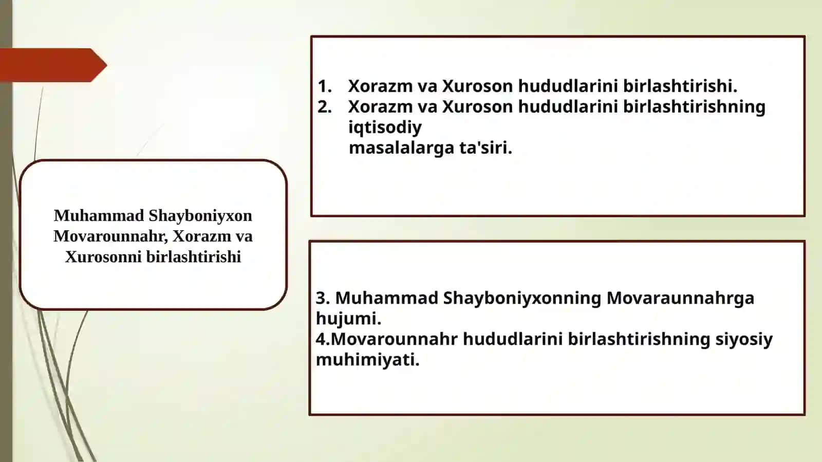 Muhammad Shayboniyxon Movarounnahr, Xorazm va Xurosonni birlashtirishi 3