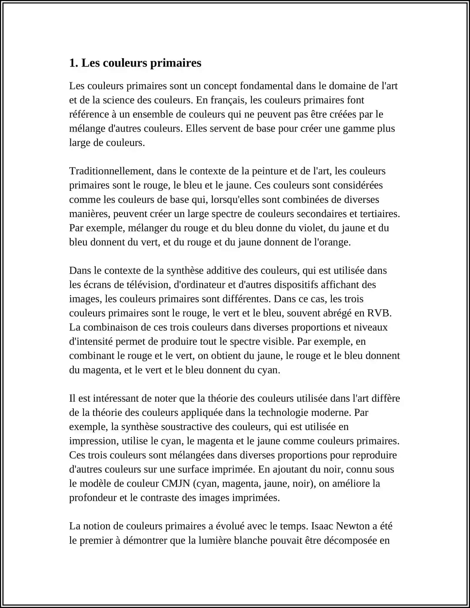 LES COULEURS 3