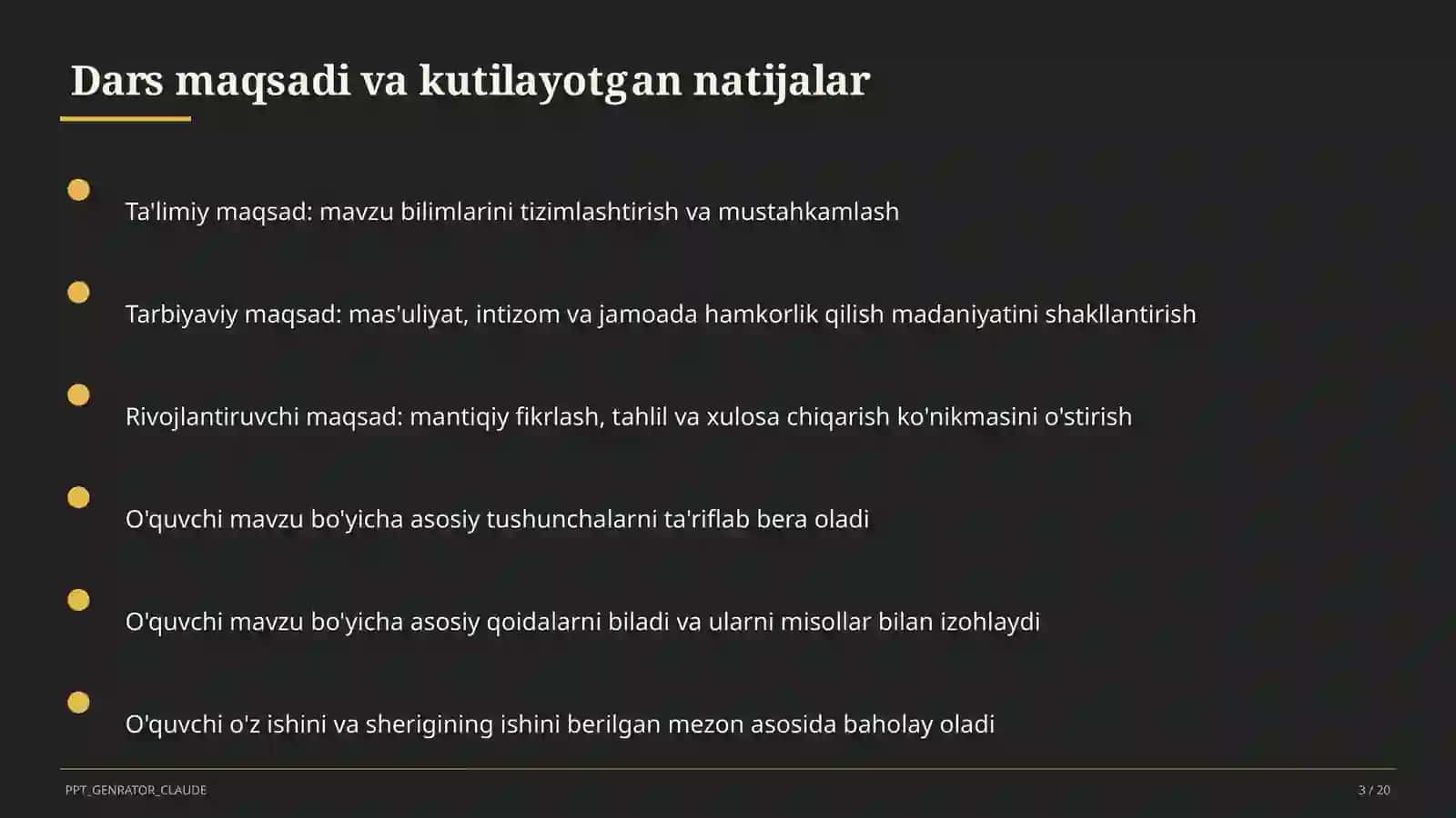 Mexanik harakat: yo'l, tezlik, vaqt (6-sinf) 3