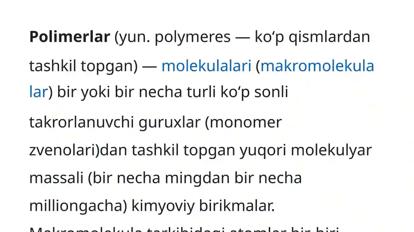 Polimerlar yo'qqilishi: Iqtisodiyat tarmoqlarida suvda eruvchan polimerlardan foydalanish 3