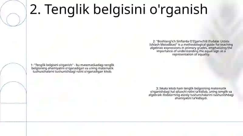 BoshlangʻIch Sinflarda OʻZgarivchili Ifodalar Ustida Ishlash Metodikasi 3