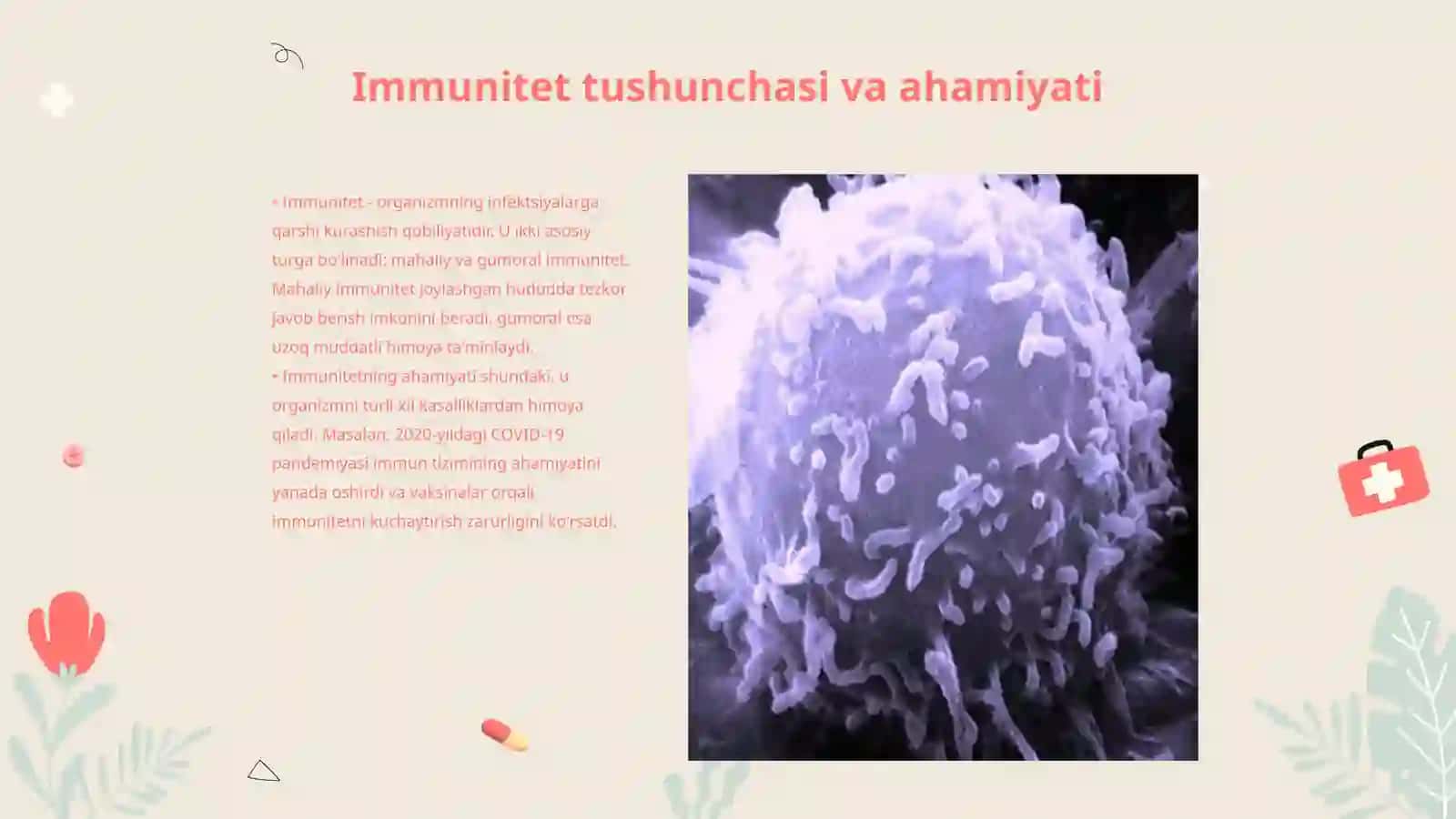 Mahaliy va gumoral immunitetning hosil bo'lish mexanizmi 3