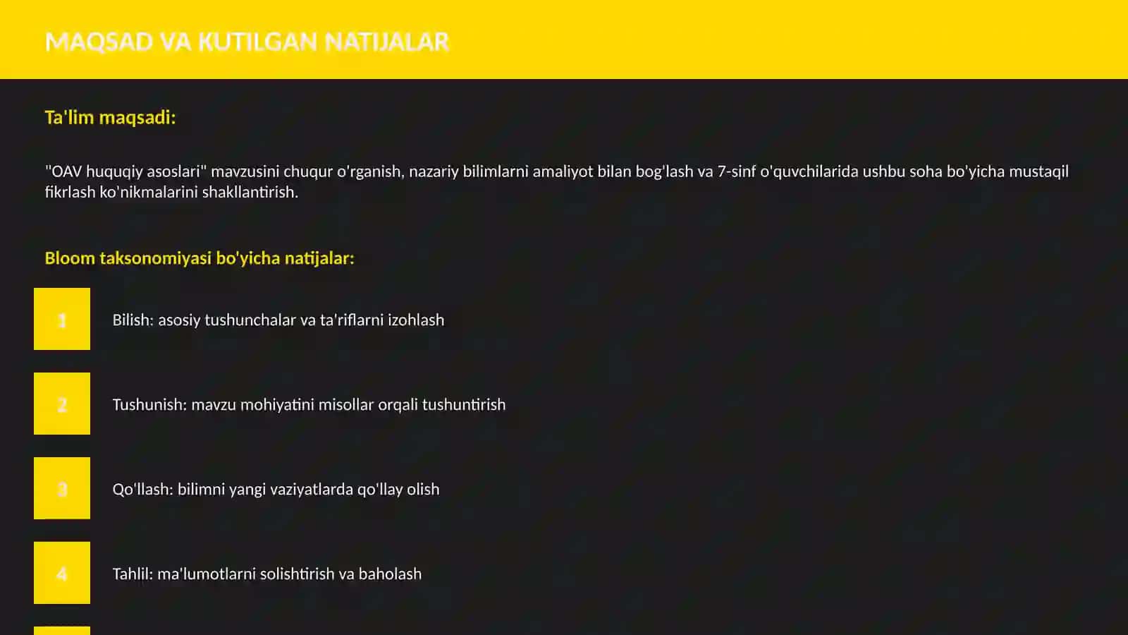 OAV huquqiy asoslari 3