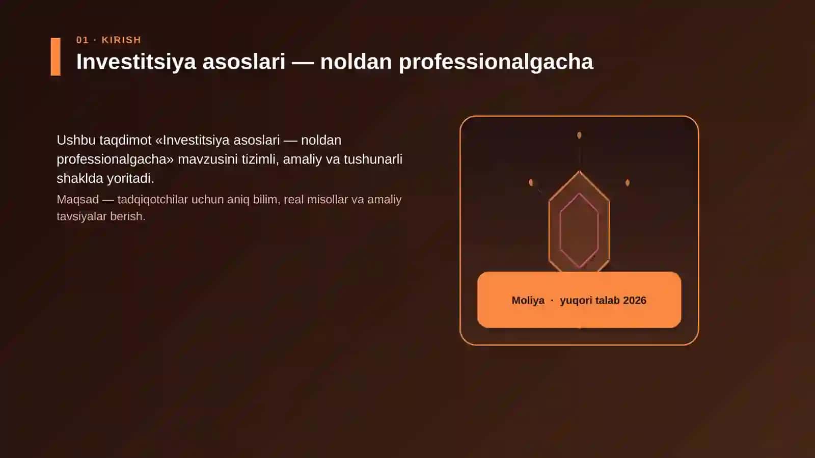 Investitsiya asoslari — noldan professionalgacha 3