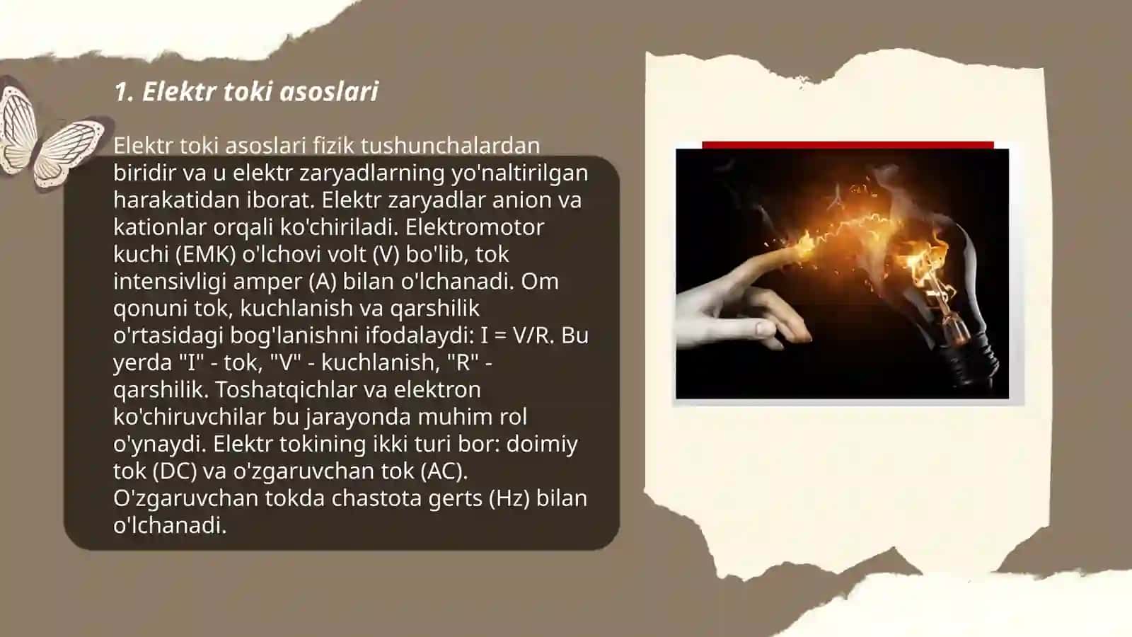 Elektir toki haqida 3