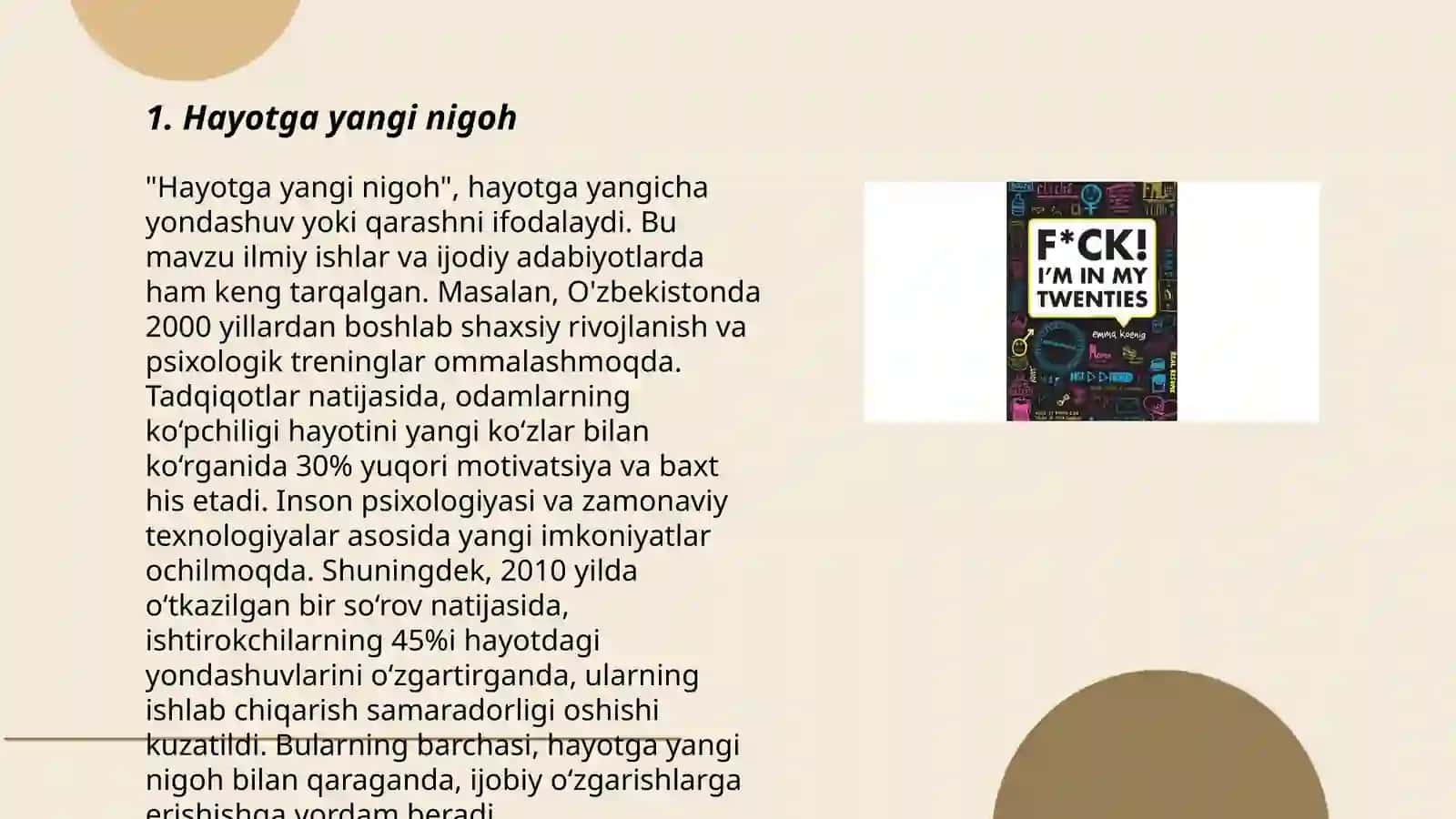 Mening tafakkurimni o'zgartirgan kitob 3