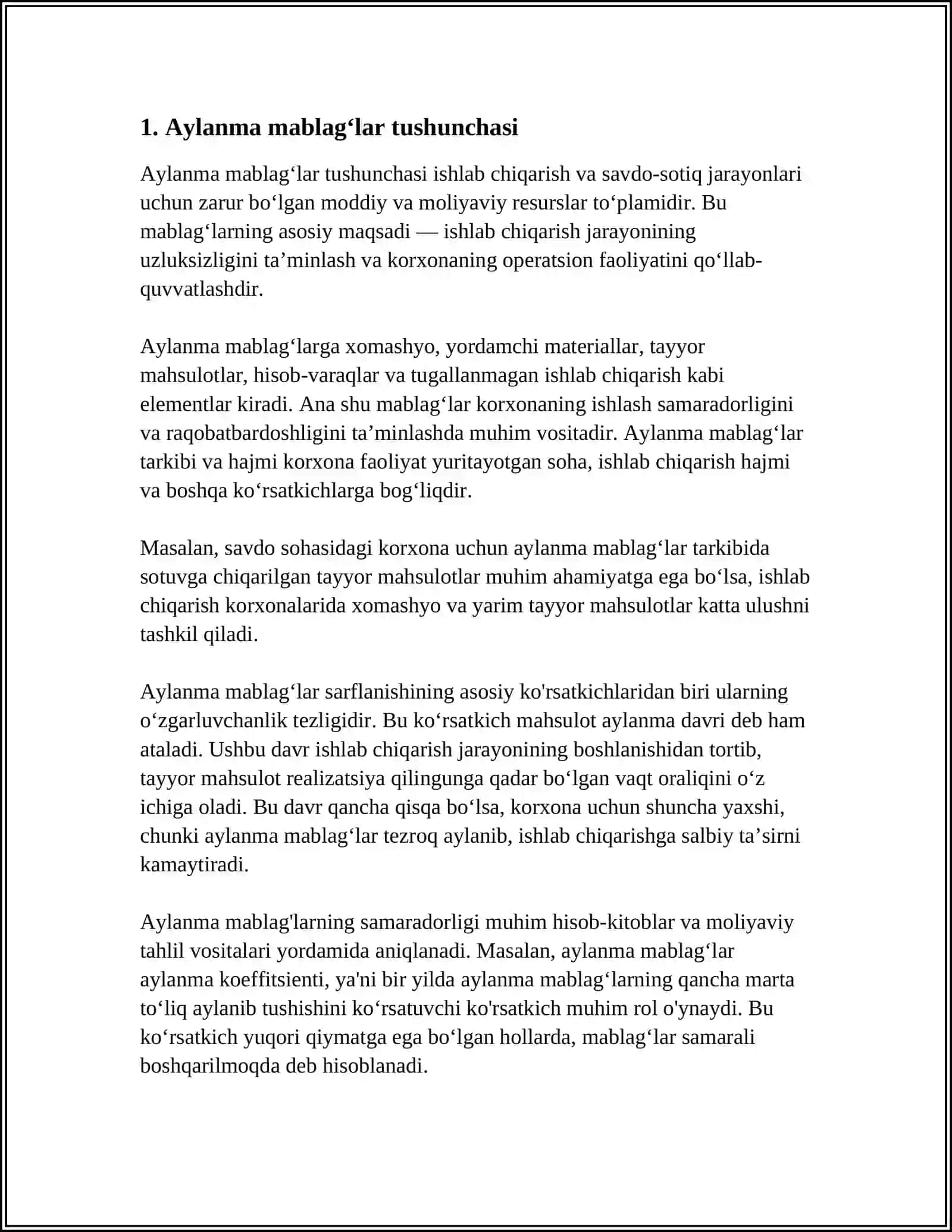 AYLANMA MABLAGʻLAR KOʻRSATKICHLARI STATISTIKASI 3