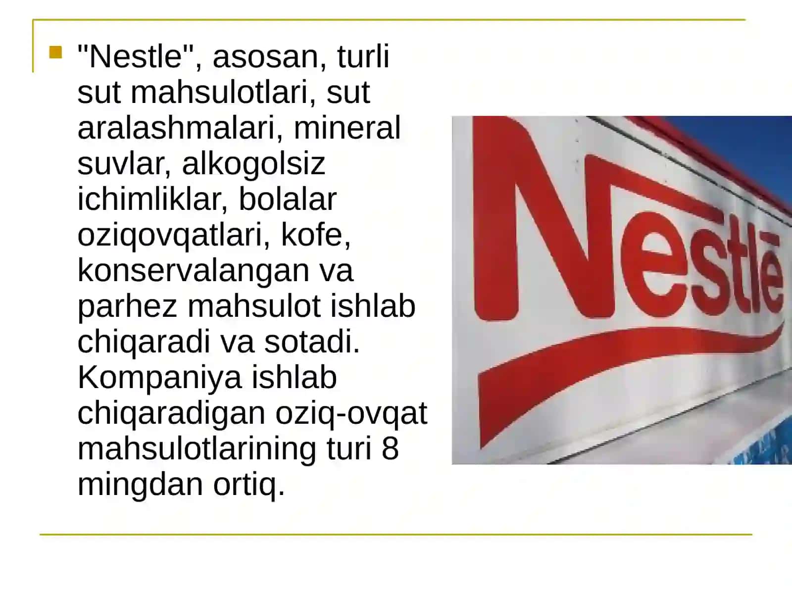 NESTLE TARIXI 3