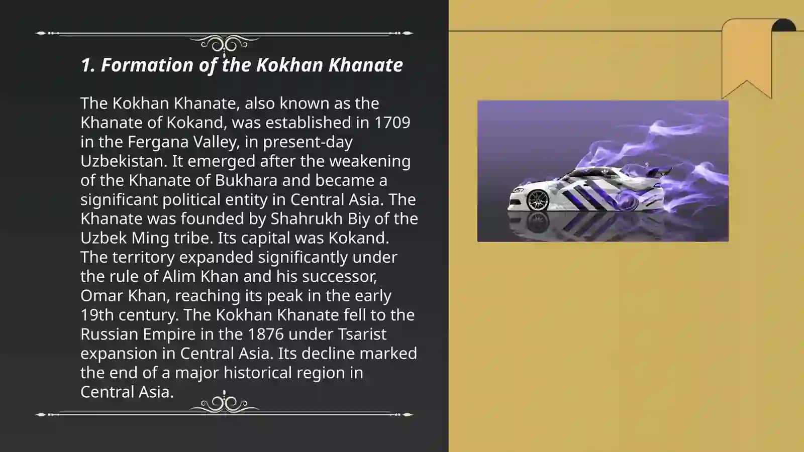 Formation of the Kokhan Khanate 3