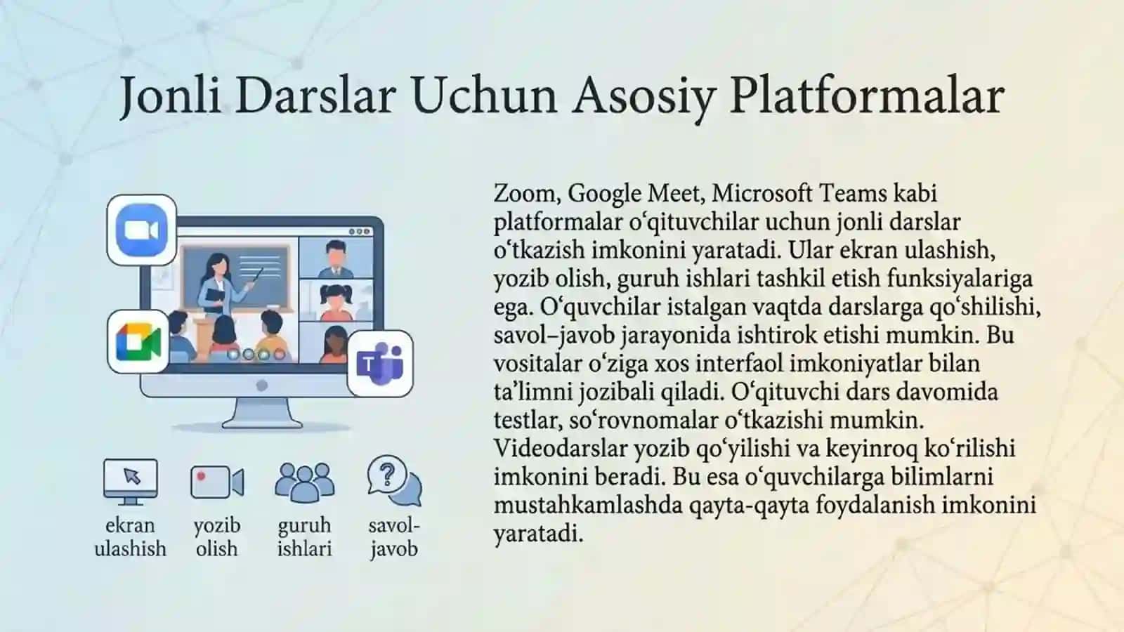 Onlaynpedagogikdasturiy vositalardan foydalanish 3