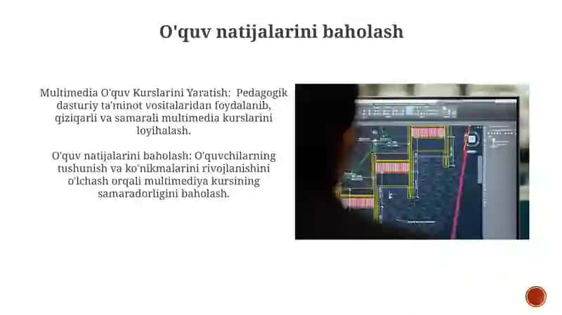 Pedagogik dasturiy vositalar yordamida multimediali o'quv kurslarini yaratish 3