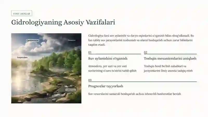 Toshqin Oqimlarini Prognozlash Usullari 3