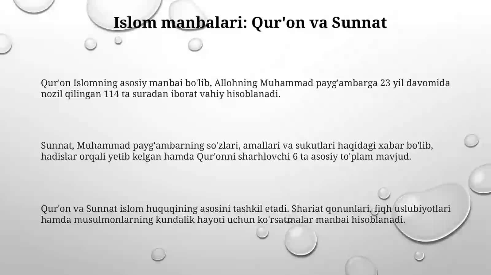 Islomdinimanbalari 3