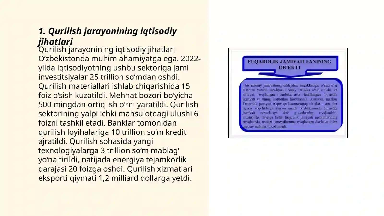 Qurilishda loyihalashtirish iqtisodiyoti va tawkil etilishi 3