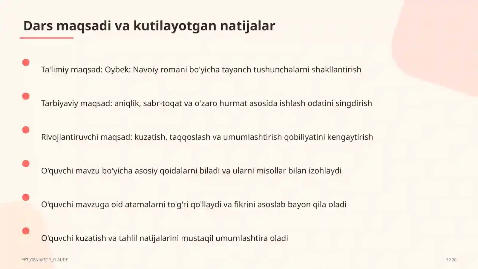 Oybek: Navoiy romani (10-sinf) 3