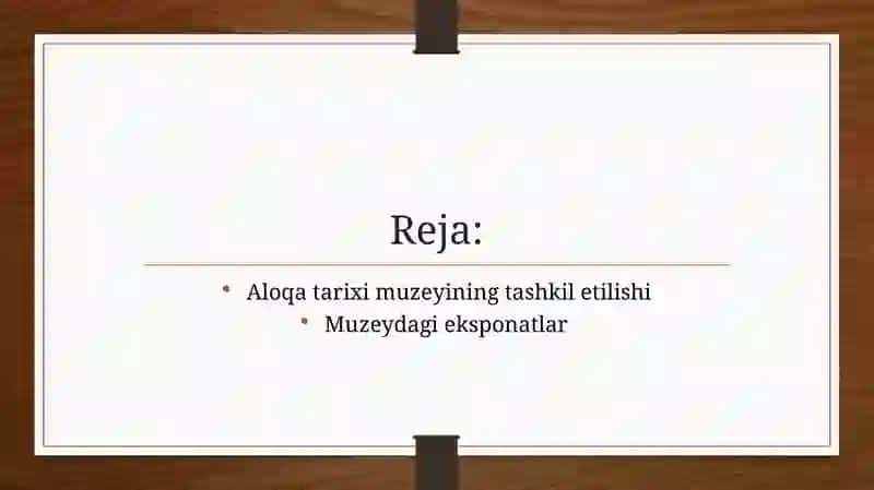 Aloqa tarixi muzeyi 3