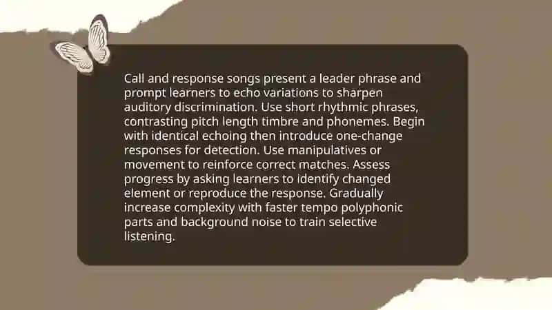 Developing Listening Skills Through Songs, Stories, and Games 3