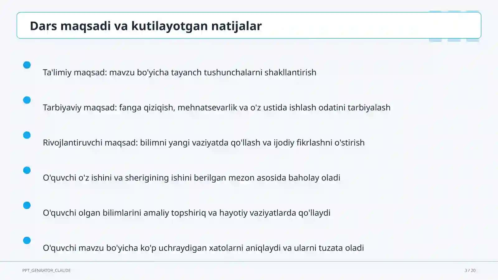 Jadvaldan tashqari ko'paytirish va bo'lish (3-sinf) 3