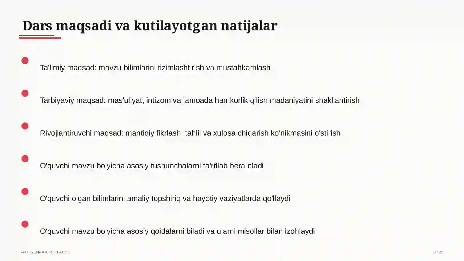 Sinf rahbarining yillik ish rejasi 3
