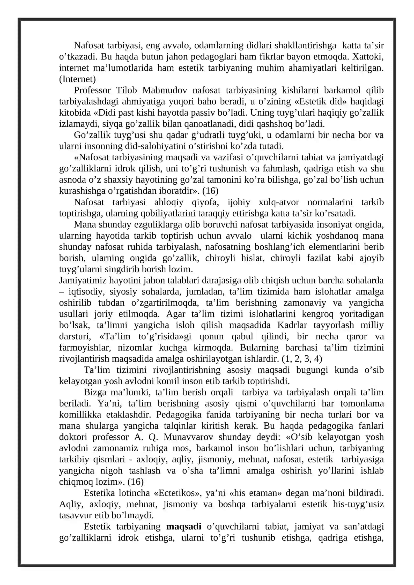 Nafosat tarbiyasi 3