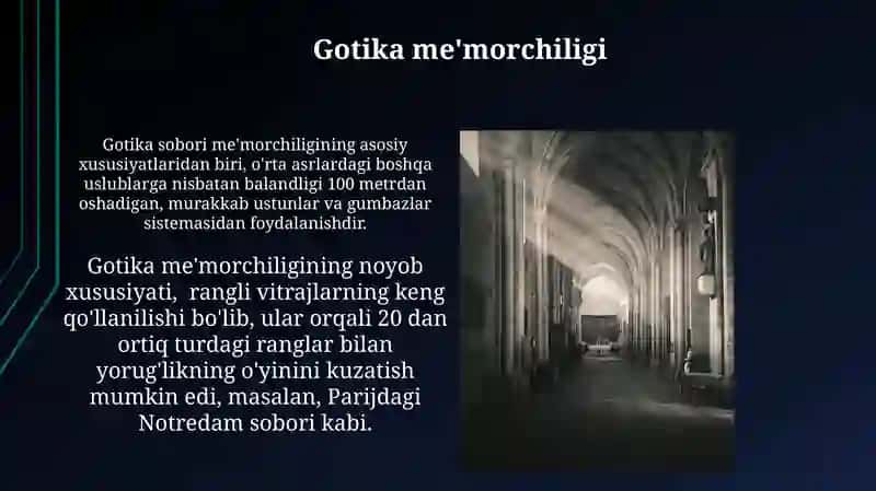 Gotika uslubi 3