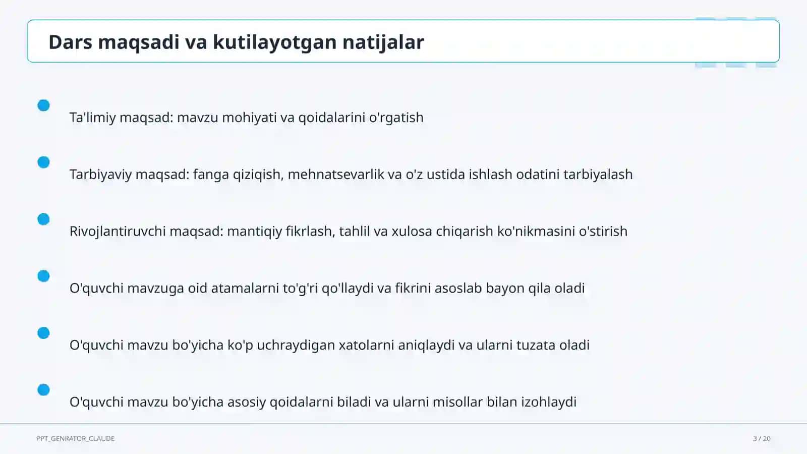 O'zbekistonning tabiiy geografik rayonlari (8-sinf) 3