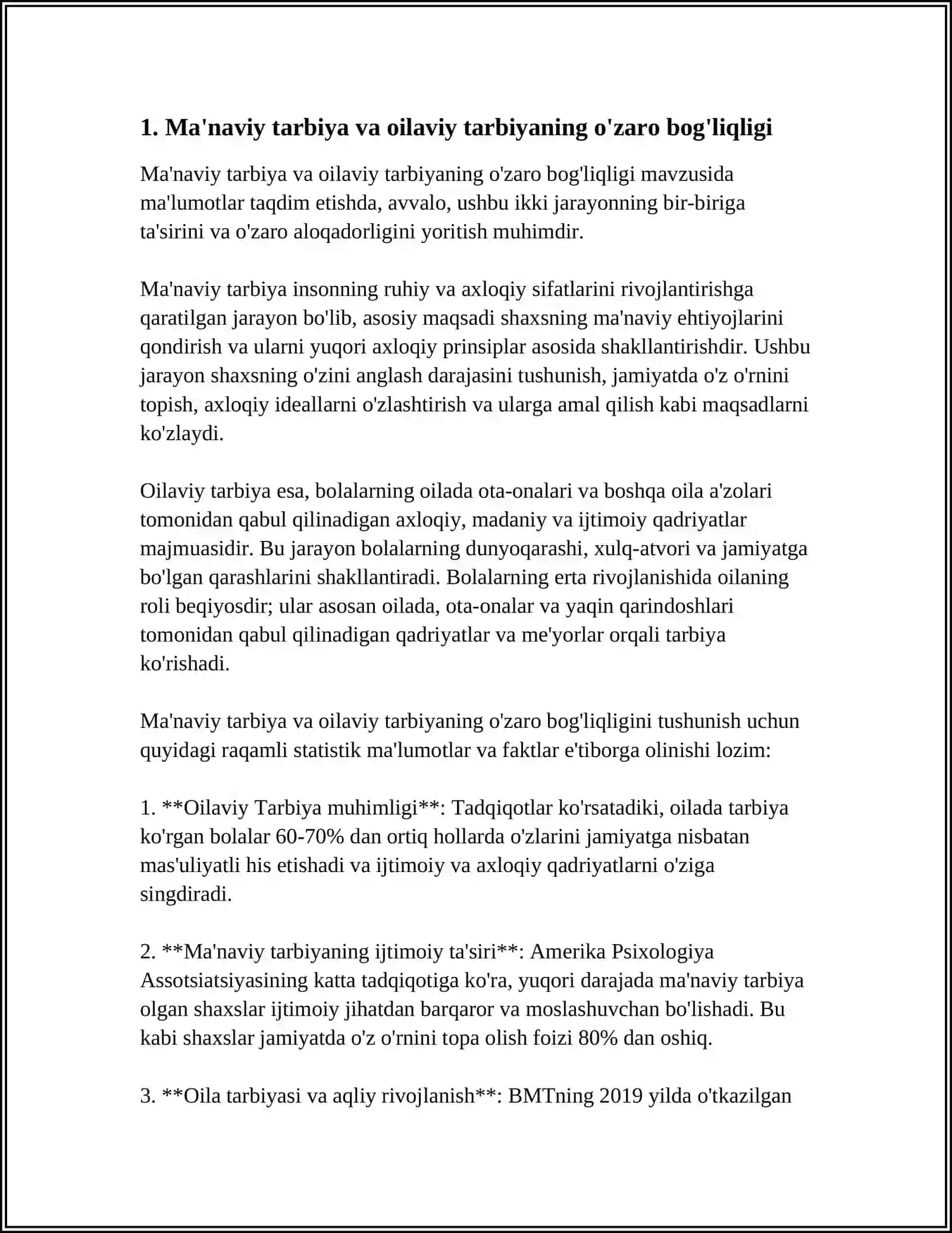 OILAVIY TARBIYA USLUBLARI 3