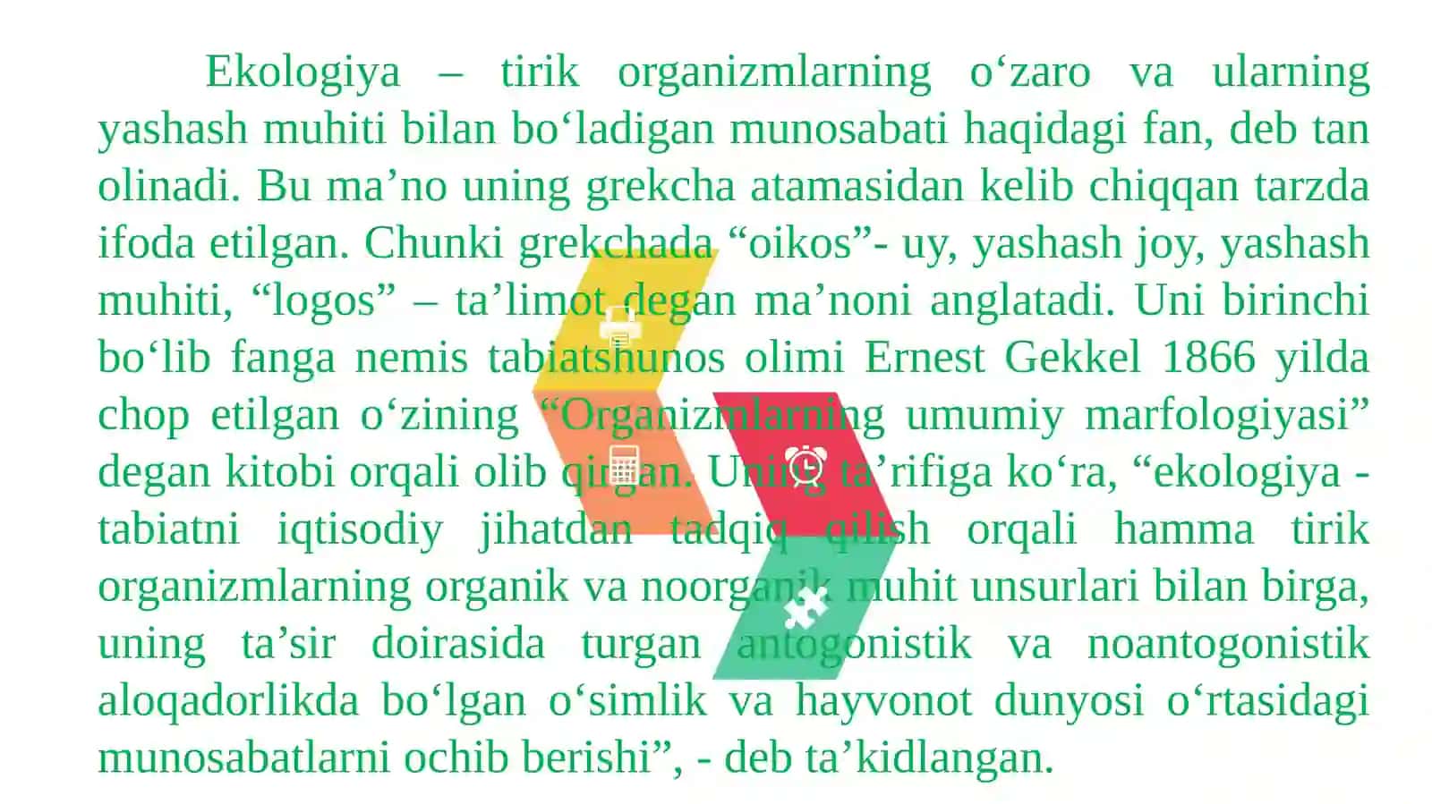 Ekologiya Sohasidagi Siyosati 3