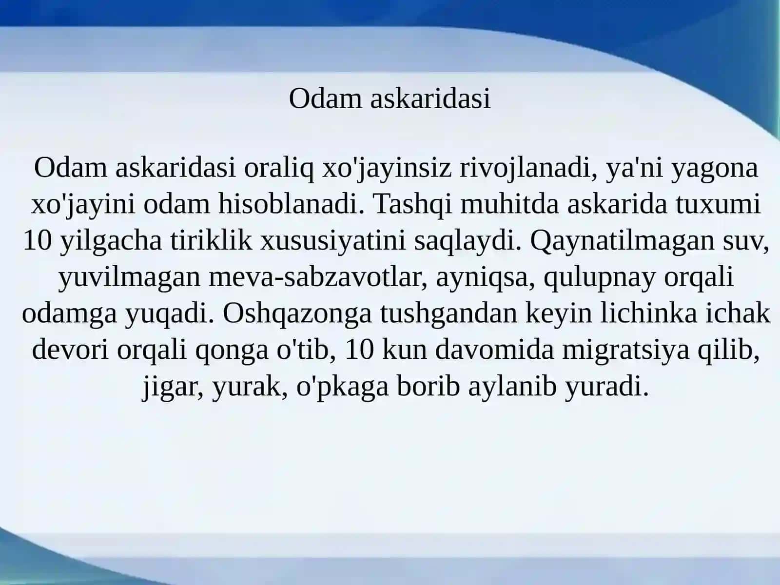 To'garak chuvalchanglar 3