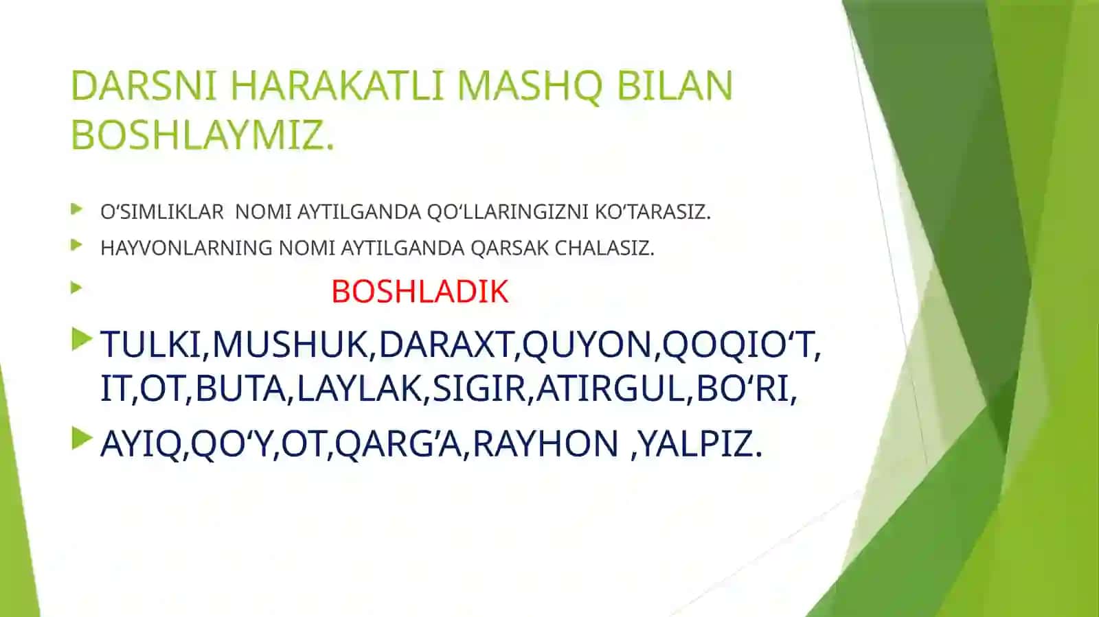 Hayvonlarning ahamiyatini o‘rganamiz 3