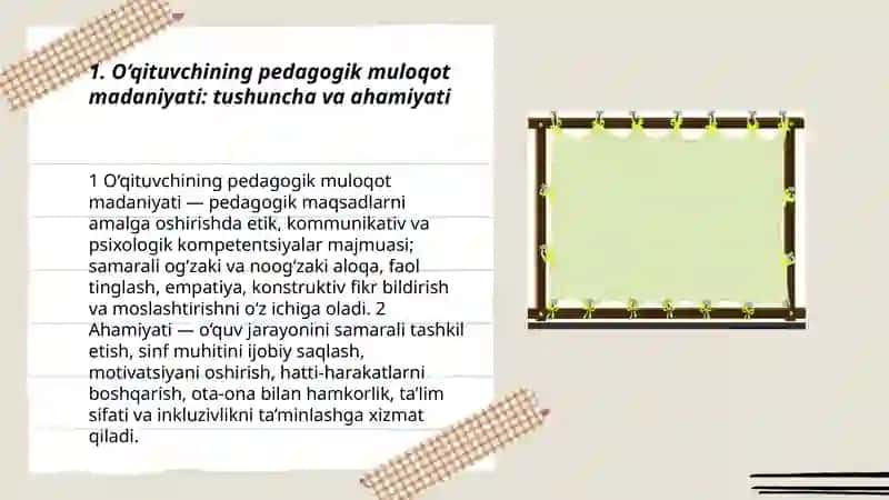 O‘qituvchining pedagogik muloqot madaniyati: tushuncha va ahamiyati 3
