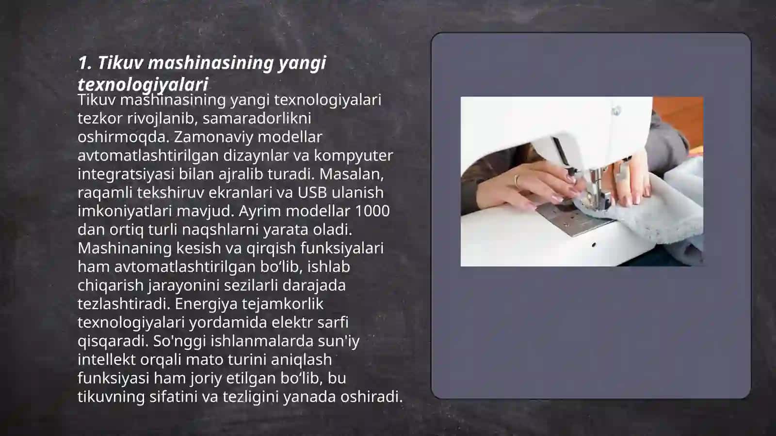 Tikuv Mashinalarini Madernizatsiyalash 3