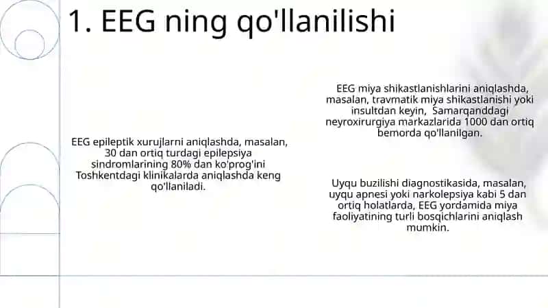 EEG, EKG, MEG 3