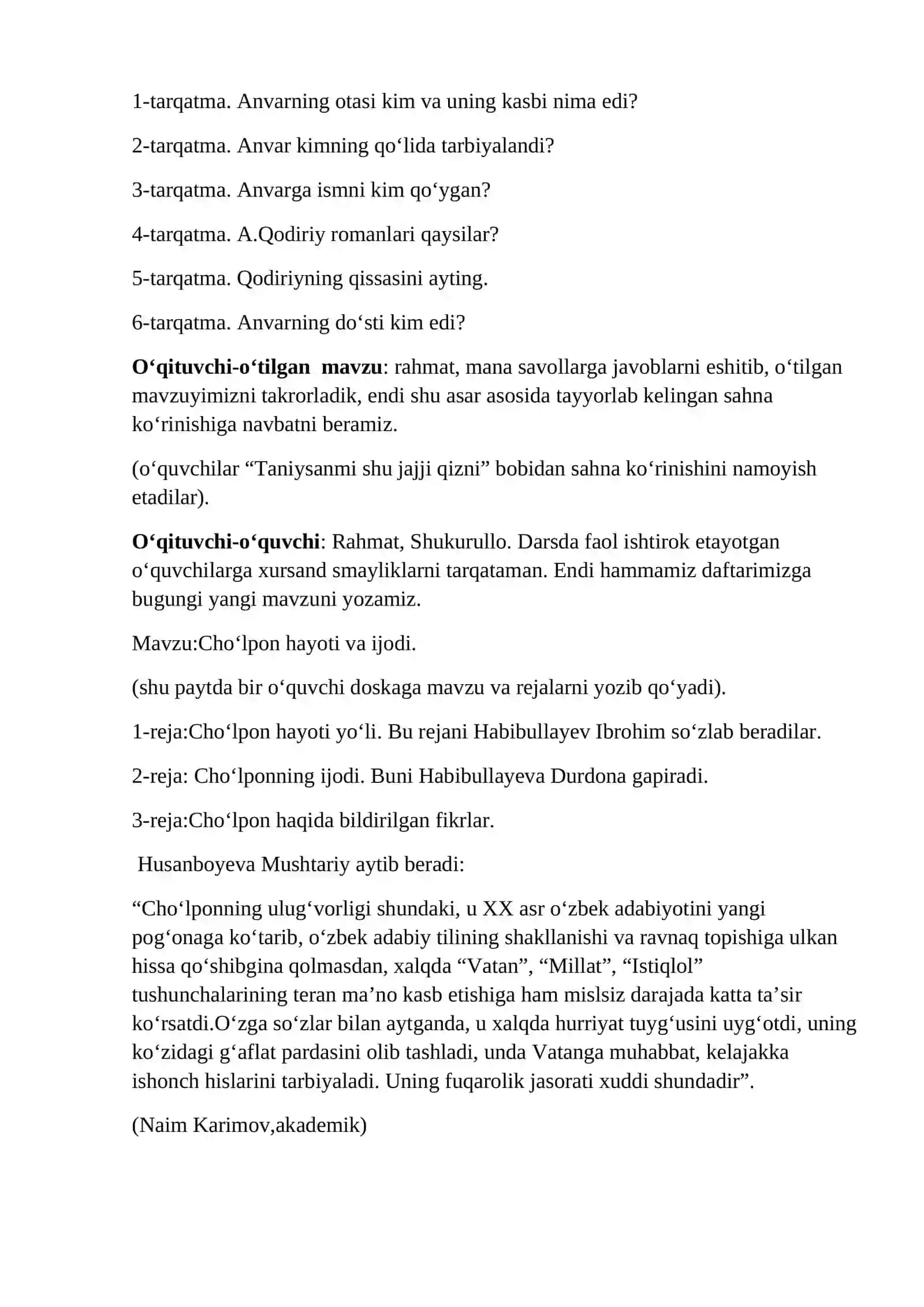 Cho‘lpon hayoti va ijodi 3