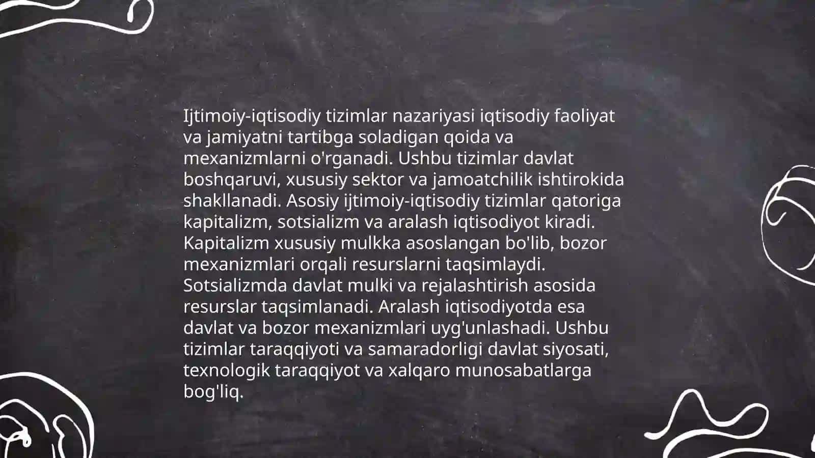 Ijtimoiy iqtisodiy tizimlar va ularning modellari 3