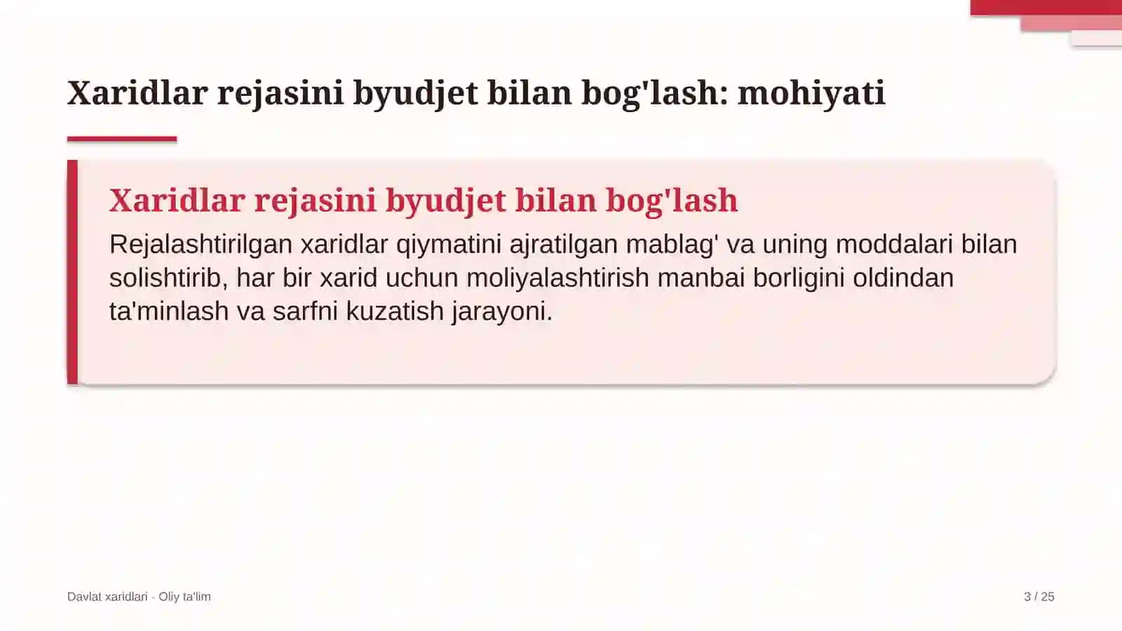 Hosting provayderlarida xaridlar rejasini byudjet bilan bog'lash 3