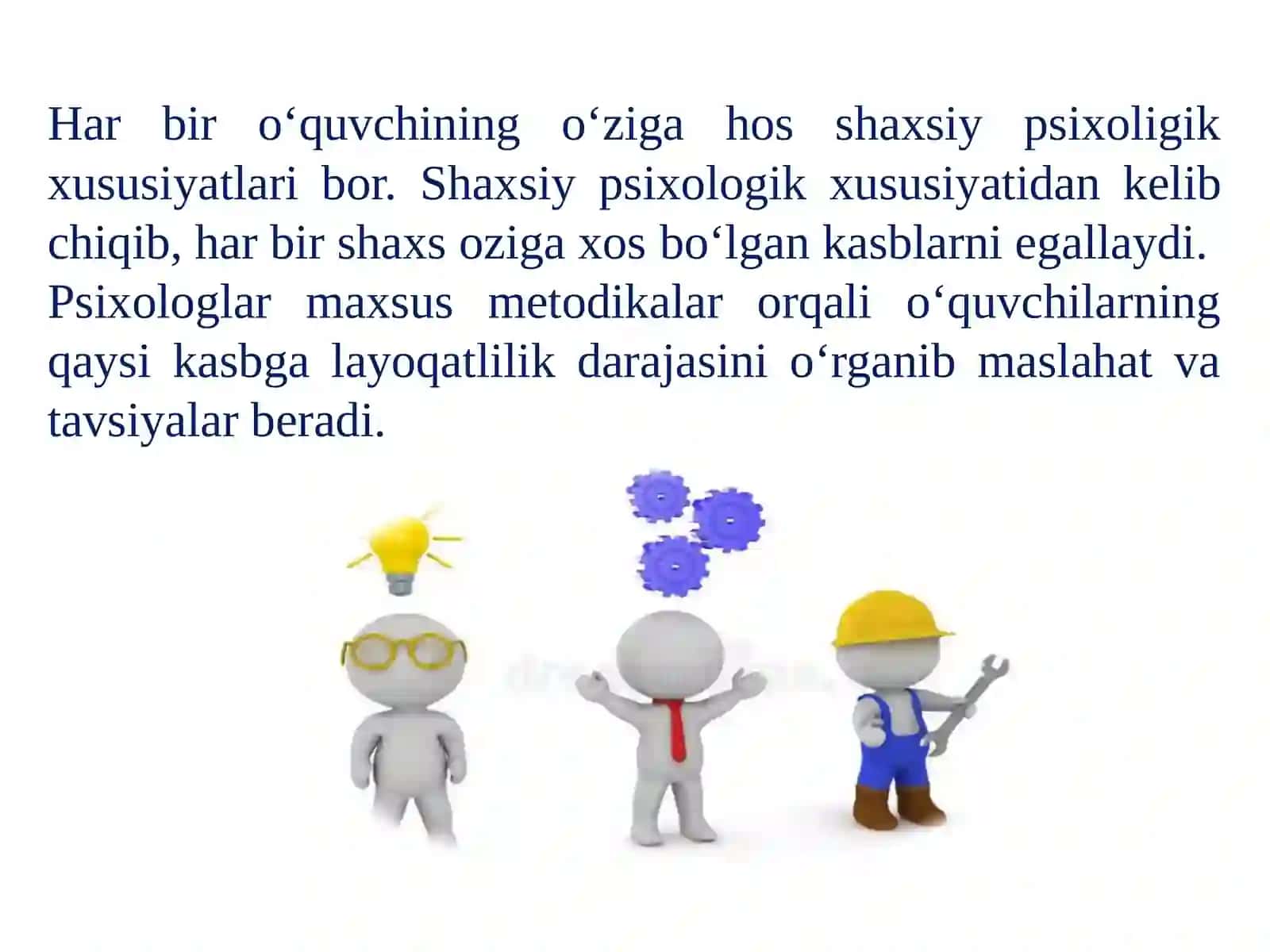 Temperament va kasb uyg'unligi 3