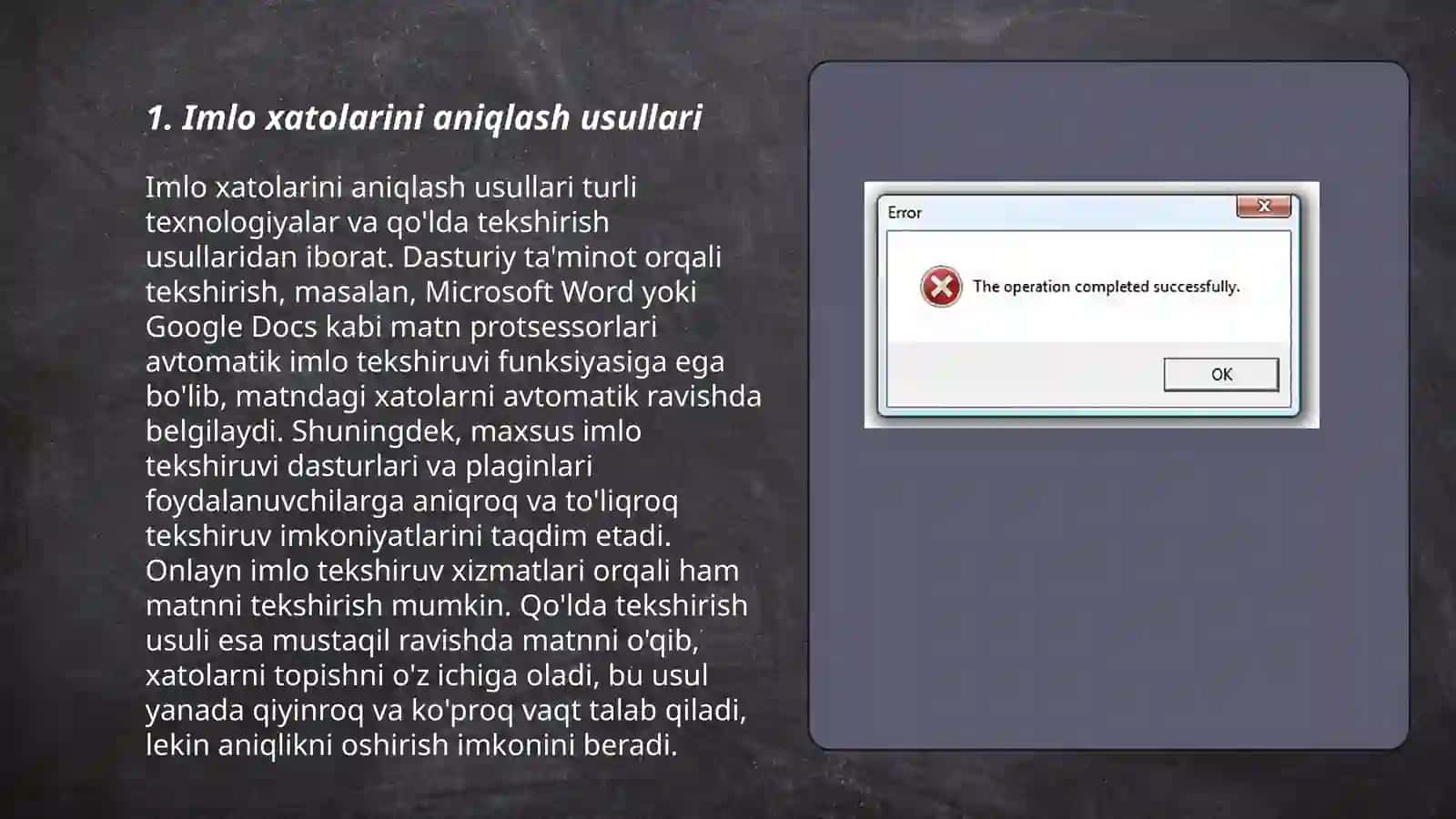 Imlo xatolari 3