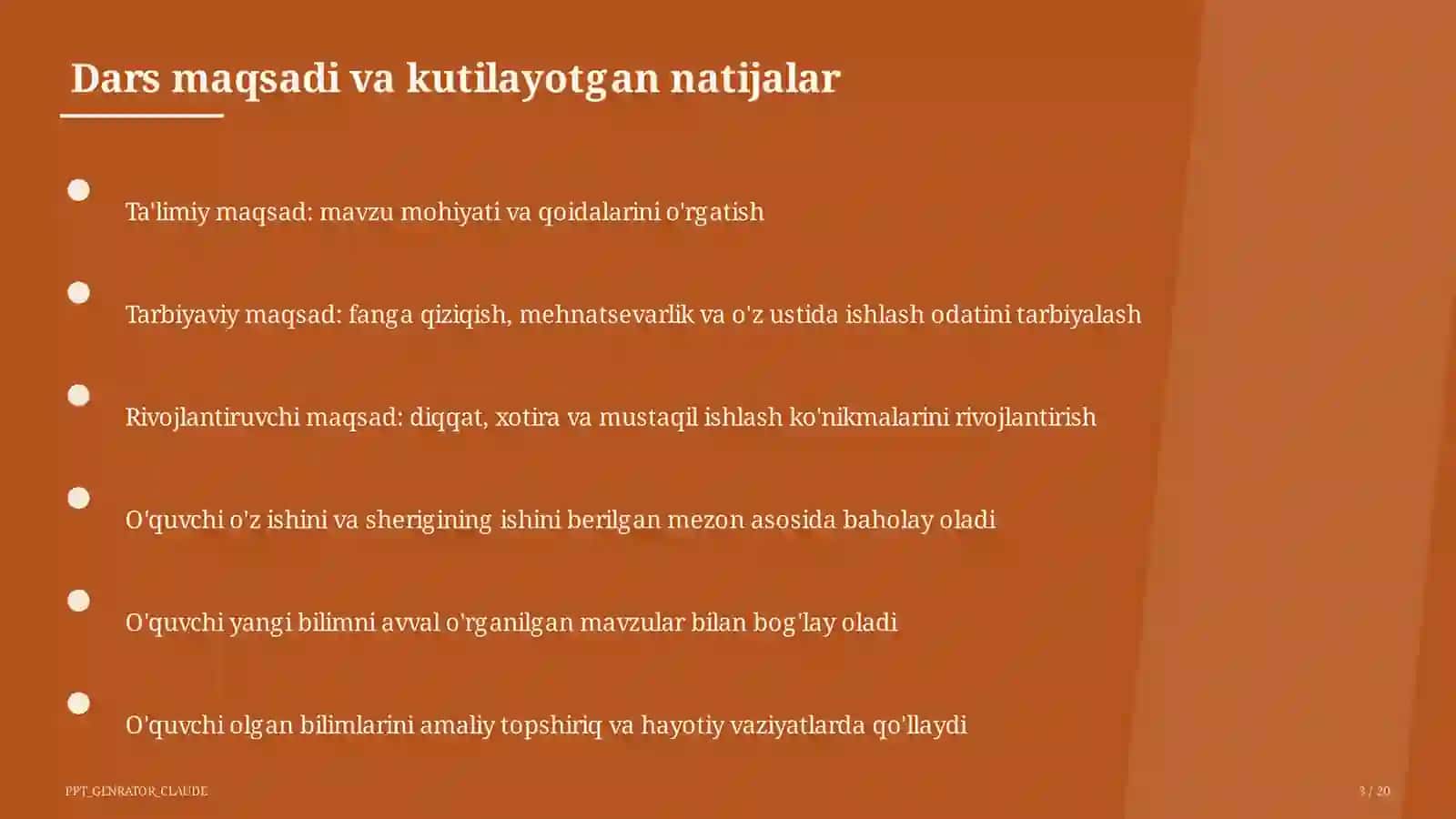 O'zbekistonning geografik o'rni va chegaralari (8-sinf) 3