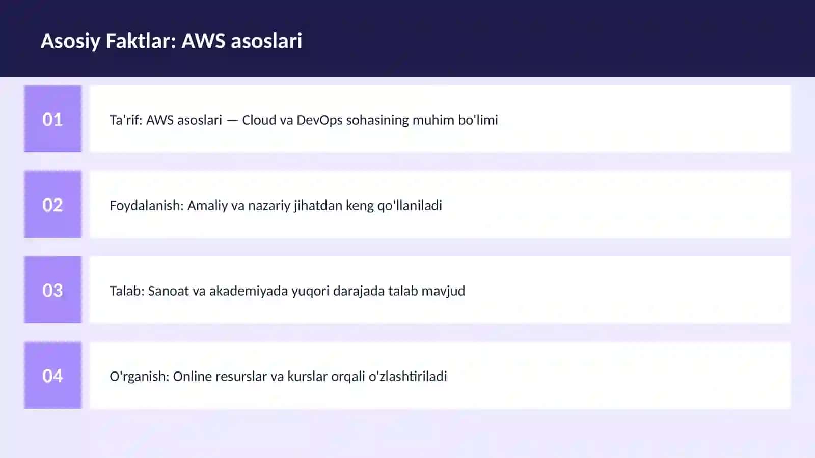 AWS asoslari 3
