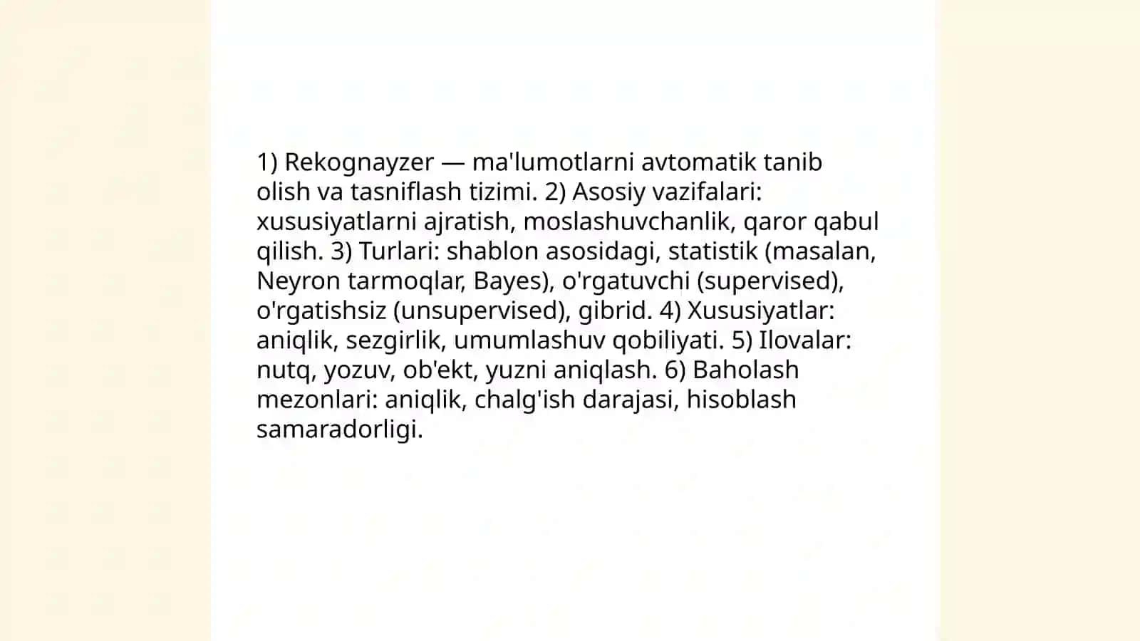 Rekognayzerlar 3