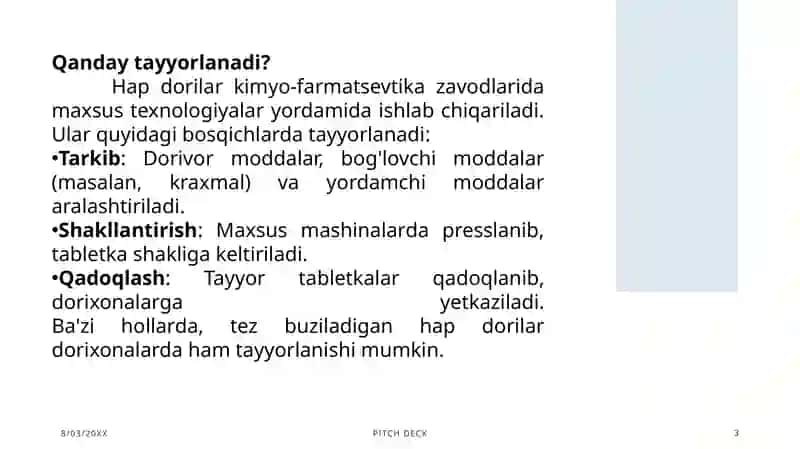 Farmakologiya - Hapdorilar, Plasstirlar va dori vositalari farmokenetikasi va farmodinamikasi 3