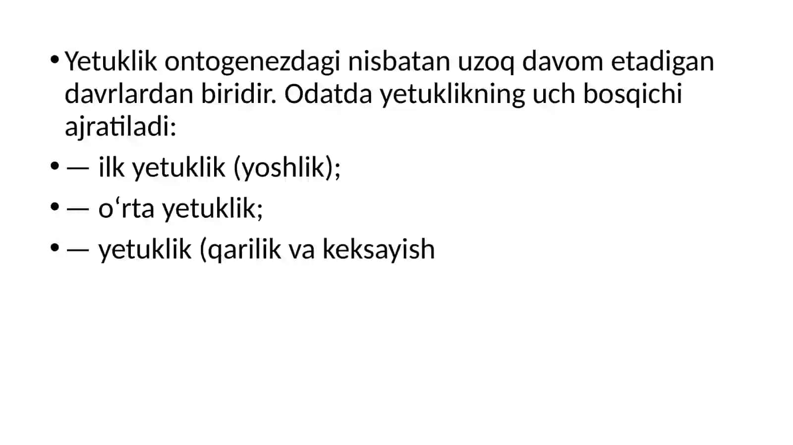 Yetuklik 3