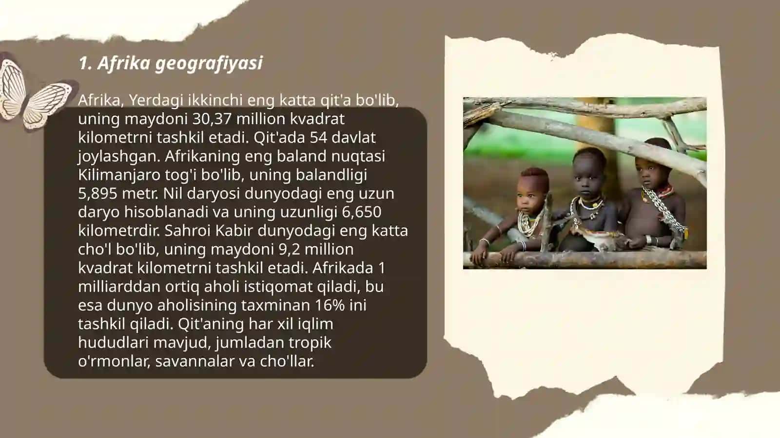 Afrika materigi 3
