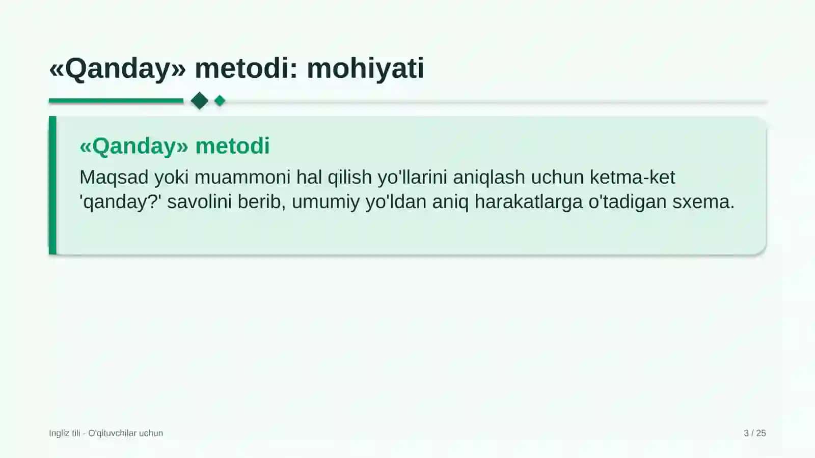 ingliz tili darslarida qanday metodidan foydalanish 5652 3