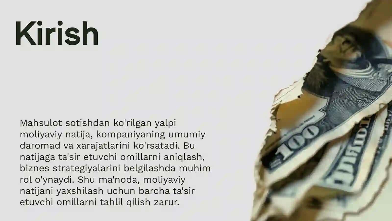 Yalpi moliyaviy natija tahlili 3