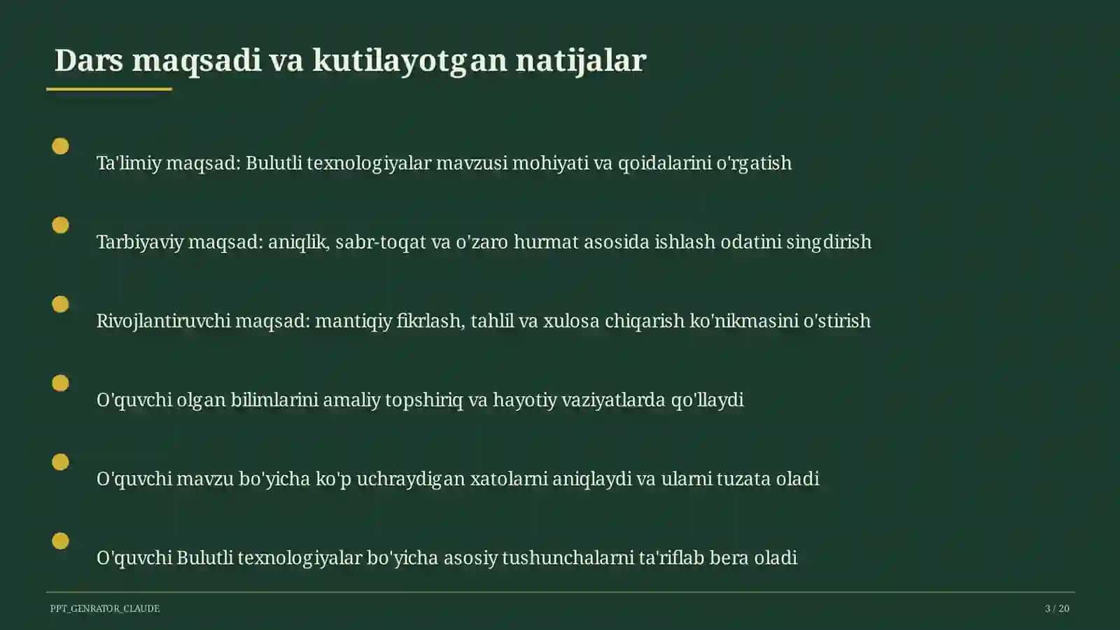 Bulutli texnologiyalar (11-sinf) 3